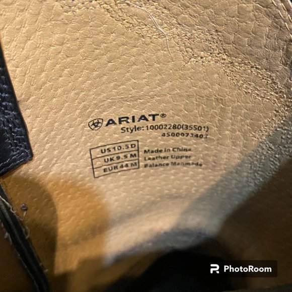 ARIAT Heritage Roper Western Boot - men's 10.5 D - Picture 10 of 16